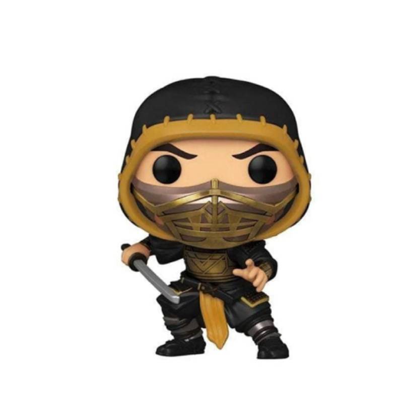 Фигурка-экшен Скорпиона из Mortal Kombat с коллекционным дизайном для фанатов и коллекционеров