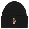 (Поло Ральф Лорен) Мужская и женская вязаная шапка-бини из акрила, нейлона и шерсти с вышивкой Polo Bear 01080139-001 [Б/у]