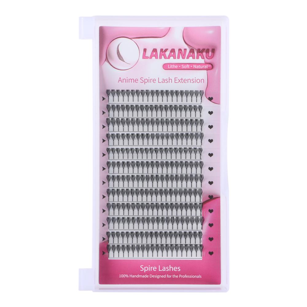 Накладные ресницы пучками Comic Spire Индивидуальные ресницы Пучки ресниц Набор Инструменты для макияжа глаз