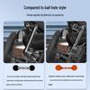 Автомобильный держатель для телефона с вращением на 360°, выдвижной штангой и регулируемым зажимом