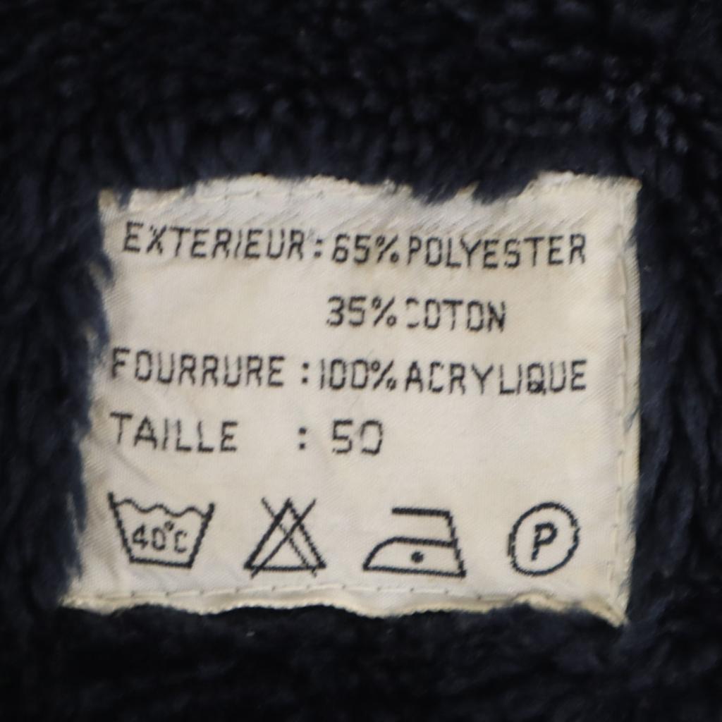 Винтажная летная куртка G-1 70-х 80-х годов 50 темно-синяя мужская б/у