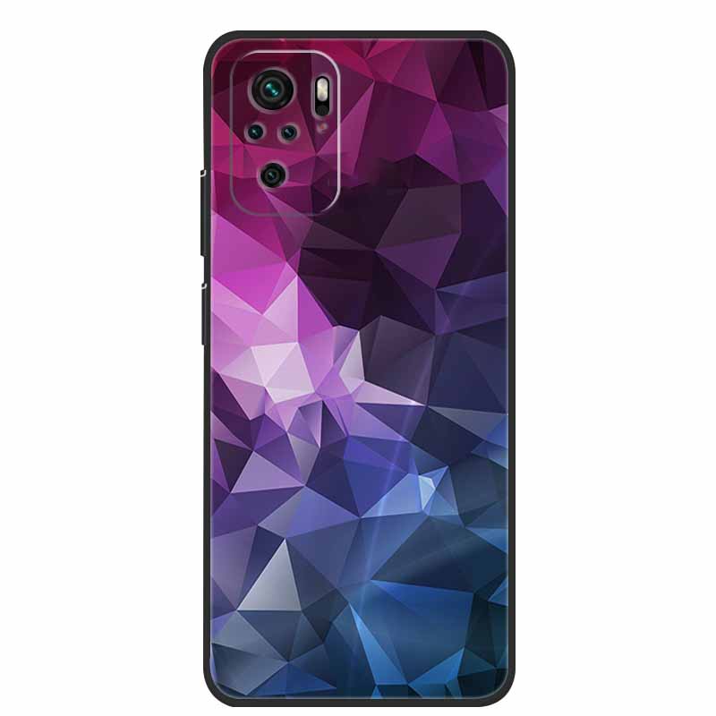 For Xiaomi Poco M5s Case Luxury TPU Soft Silicone Phone Back Cover for PocoM5s Shockproof Flowers Cute Cartoon Flowers New Coque