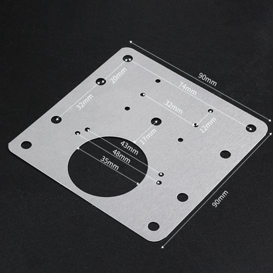 3 шт. пластины для ремонта петель, высокопрочные пористые позиционирующиеся, устойчивые к ржавчине, без деформации, прочные совместимые накладки для ремонта петель для мебели