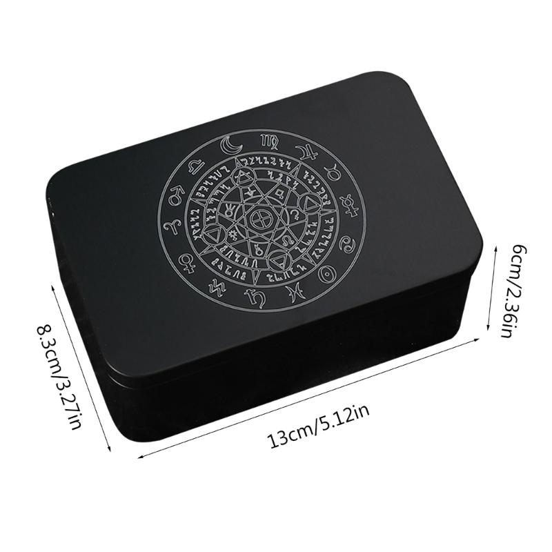 Коробка для игральных карт Коробка для хранения денег и монет Конфетница Чехол для ключей Визитница Коробка для хранения Таро