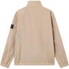 STONE ISLAND Ss26 Нейлон Шлифованный-Тк Водонепроницаемая Куртка с Высоким Воротником на Молнии с Длинным Рукавом Мужская Куртки L1S154100056S0345-V009A