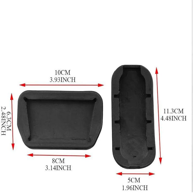 For Toyota C-HR AX20 -2024 Car Foot Pedals Stainless MT Steel Rest Brake Accelerator Tray Pad Interior Acessories Parts.