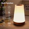13 Color Changing Night Light RGB Remote Control Touch Dimmable Lamp Portable Table Bedside Lamps USB Rechargeable Night Lamp