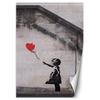 Wallpaper Banksy Girl with Balloon