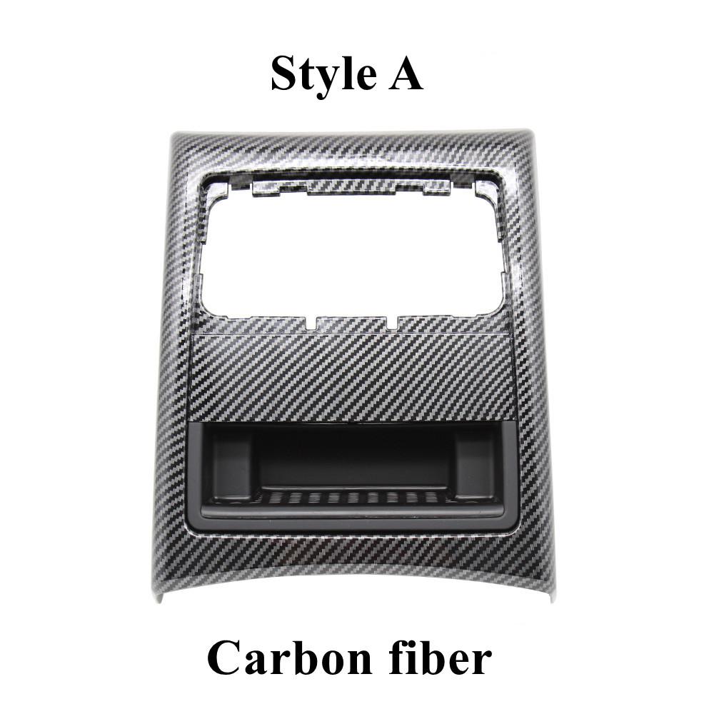 Rear Center Console Fresh Air Outlet Vent Grille Cover Outer Frame Replacement For BMW 3 Series E90 E91 2005-2012 51167145681