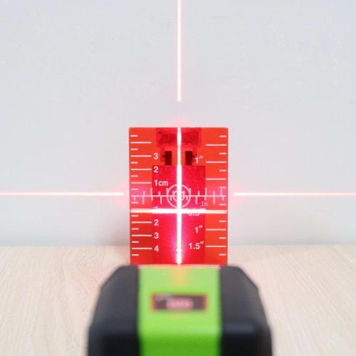 Huepar Red Laser Brightness Enhancer, Simple Light Receiver, Target Board, Bracket, Target Card with Magnet, Red