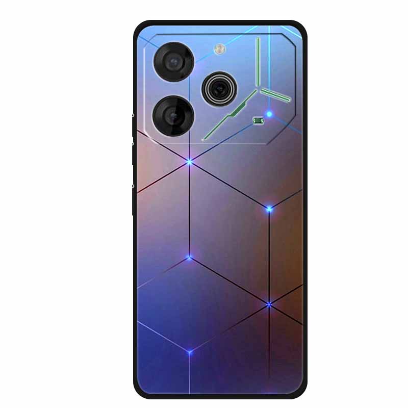 Чехол для Tecno Pova 6 Neo Животные ТПУ Мягкий Силикон Задняя Крышка Чехлы для Телефона для Tecno Pova 6Neo 6.78" Ударопрочный Волк Крутой funda