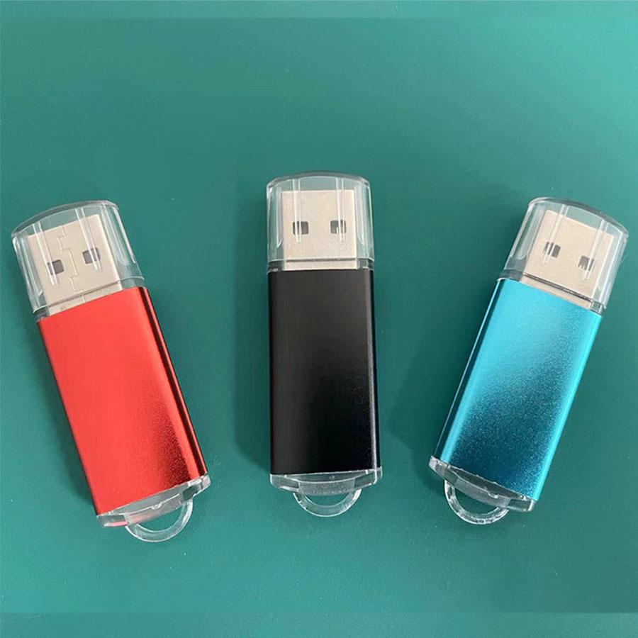 Яркий металлический USB-накопитель для автомобиля - Доступен от 16 ГБ до 128 МБ