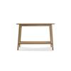 Console - VERSA - 2 Plateaux Bois Clair - 100 Cm X 30 Cm X 72 Cm