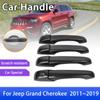 Carbon Fiber Door Handle Cover for Jeep Grand Cherokee WK2 2011 2012 2013 2014 2015 2016 2017 2018 Car Accessories