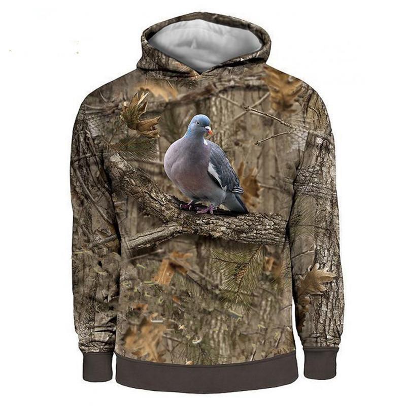 Спортивная рубашка Four Seasons Maple Leaf Camouflage 3D для мужчин, для рыбалки, кемпинга, охоты, куртка, мужская толстовка с капюшоном