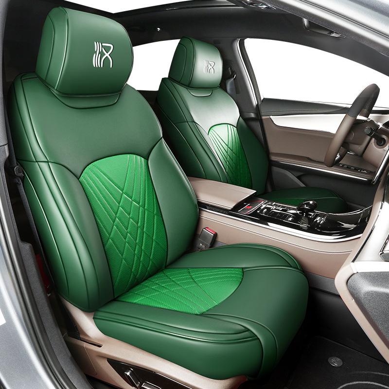Прочный кожаный чехол на сиденье для BYD Han - Подходит для всех сезонов, вмещает пять сидений
