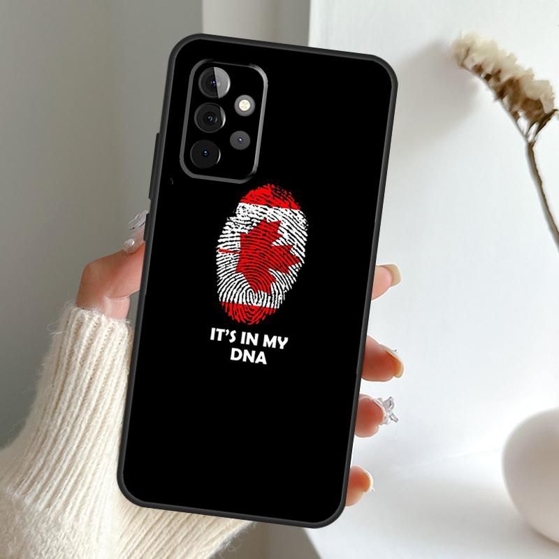 Canada Canadian Flag Case For Samsung Galaxy A13 A33 A53 A06 A17 A56 A36 A26 A16 A15 A35 A55 A34 A54 A52 A12 A32