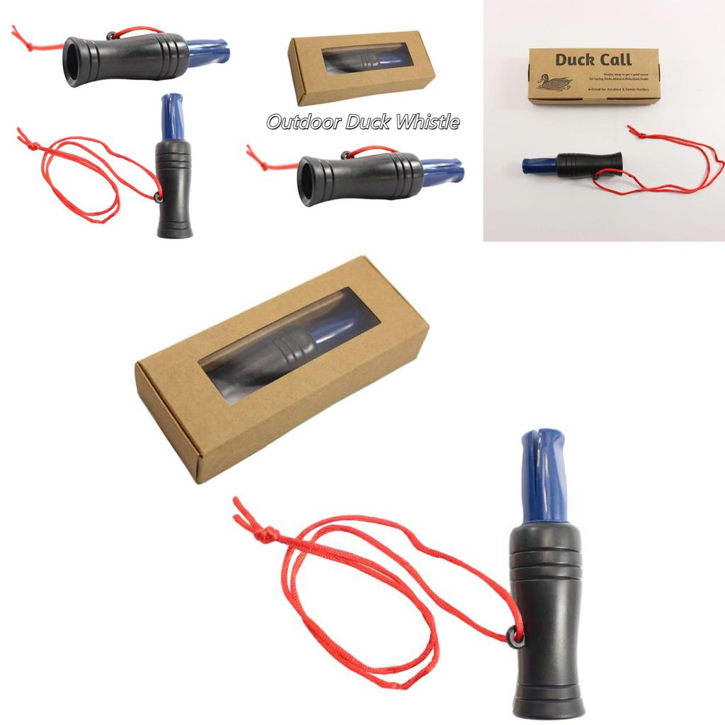 Уличный Охотничий Манок для Утки Пластиковый Имитирующий Свисток для Звуков Утки и Курицы