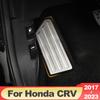 Нержавеющая сталь автомобильная подставка для левой ноги, крышка педали, Нескользящая защитная накладка для Honda CRV 2017 2018 2022