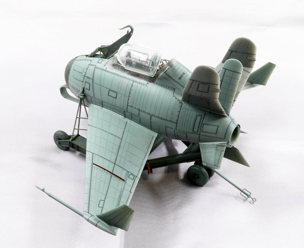 Halberd Models 1/48 Scale American McDonnell XF-85 Goblin Prototype Fighter Full Resin Kit HMU4817