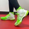 Li Ning Roar 2 Амортизация Поддержка Высокие Бадминтонные Кроссовки Унисекс Неоновый Нежно-Зеленый/Стандартный Белый AYAQ011-3 /