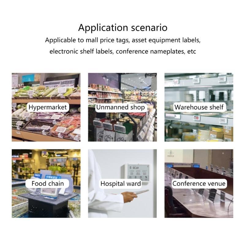 7.3inch Enectronic Screen 800x480 Pixel LCD Panel 6-Color Advanced Communication Low Power Consumption Display