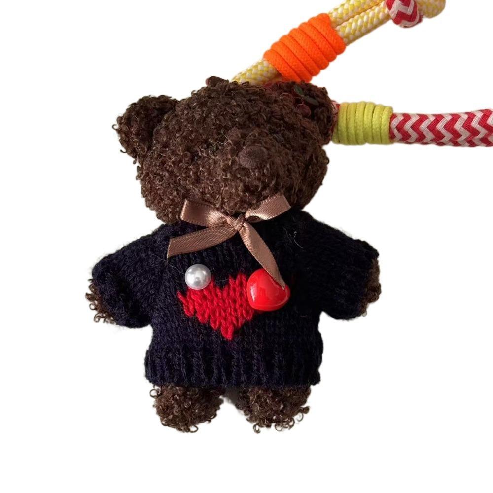 Милый мультяшный кролик кулон мягкий чучела животных брелок для женщин леди девушка