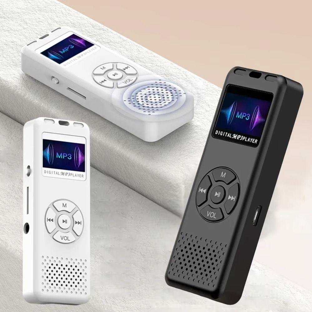 High Capacity MP3 Music Player Built-in Speaker Mini Music Player Student MP3 Children Gift