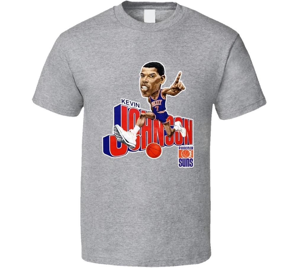 Kevin Johnson Phoenix Caricature Retro T Shirt