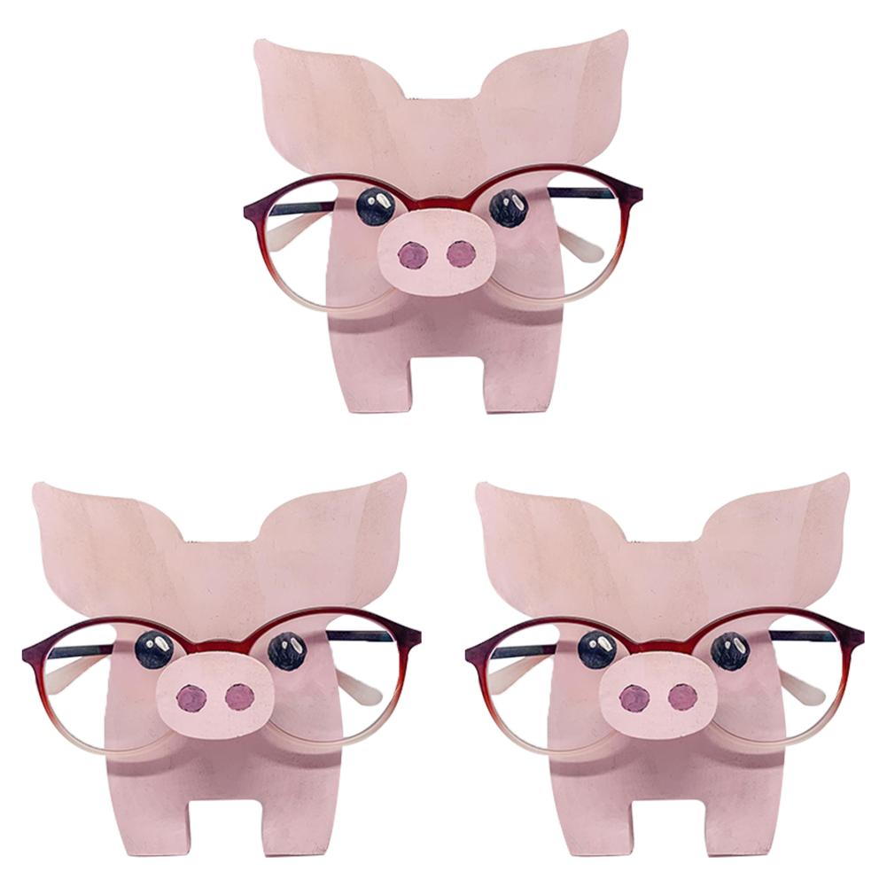 1/3 шт. Милый держатель для очков в виде животного, мультяшный кот, лиса, ленивец, собака, подставка для очков, витрина, декор для дома, офиса, стола