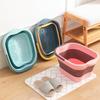 Foldable Footbath Massage Bucket Soaking Bucket Folding Basin Spa Foot Bath Bucket Household Sauna Bathtub Pedicure Bath Bathtub
