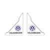 2pcs Car Exterior Decoration Door Corner Cover Anti-collision Sticker For VW Volkswagen Passat POLO Tiguan Golf Jetta zh6