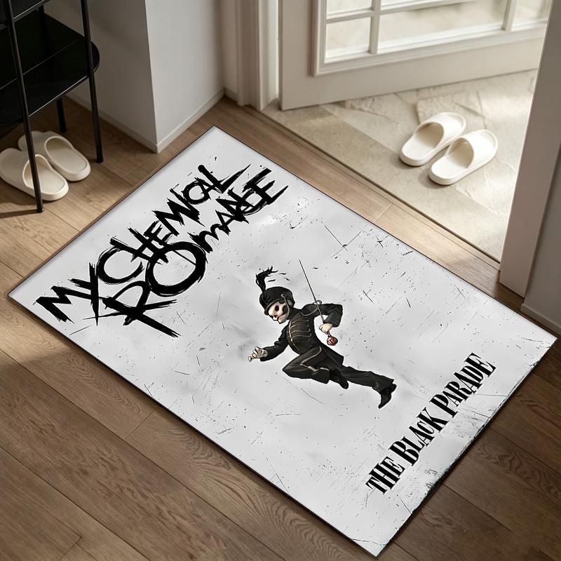 My Chemical Romance A rug suitable for office chair areas living rooms and computer desks perfect for home offices and an ideal holiday gift