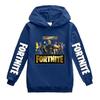 Детские толстовки для мальчиков Толстовка с капюшоном Fortnite Хлопковые толстовки Весенняя одежда Топы с длинным рукавом для девочек Детские повседневные наряды