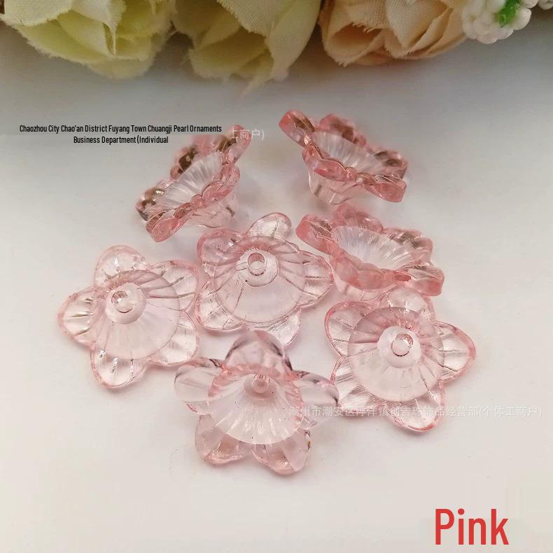 DIY Ручная работа 18 мм Прозрачные акриловые бусины «Цветок сливы» – Цветочные украшения, Цветы для обуви, Свадебные аксессуары, Декор для освещения