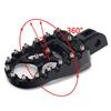 Передняя педаль подножки в стиле MX для Fat Bob FXFBS 114 FXFB 107 Softail