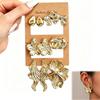 Starfish Shell Fashion Earring Set Ocean Inspired Stud Earrings Charm Earring Set  Women Daily Wear