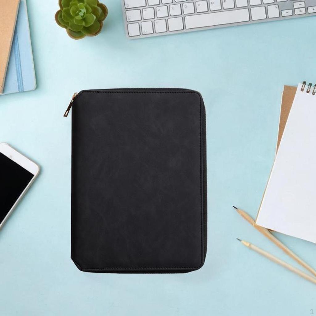 Блокнот формата А5 на молнии с 6 кольцами, папка для подарков на день рождения, журнал для встреч и путешествий