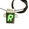 12V Universal Motorcycle Digital LED Gear Indicator Shift Lever Sensor Display