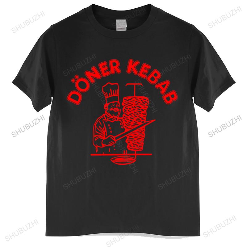 Хлопковая футболка мужская летняя футболка футболки донер кебаб графическая забавная футболка кебаб забавная майка футболки мужская футболка
