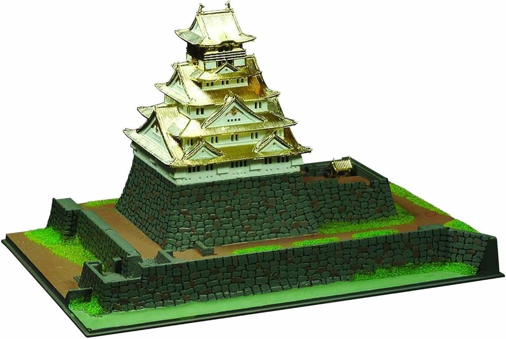 Doyusha 1/800 Золотой Замок Осаки Пластиковая Модель-конструктор JG2