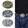 Belt Buckles Filigree Gift for Father Teacher Replacement Belt Buckle for Men Vintage Metal Eagle Replacement