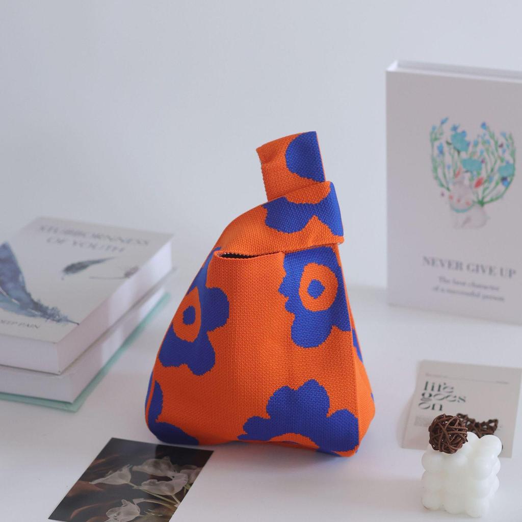 Женская толстая вязаная плетеная сумка-тоут - Подарочная и сувенирная сумочка