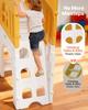 Outdoor Playhouse, Versatile Toddler Playground with Slide, Basketball, Telescope, Steering Wheel, Crawling Tunnel, Sales Window, Toddler Playset for