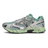 Mizuno Скоростные 2K износостойкие низкие кроссовки для бега унисекс Зеленый Серебристый D1GH222917(Команда80-)