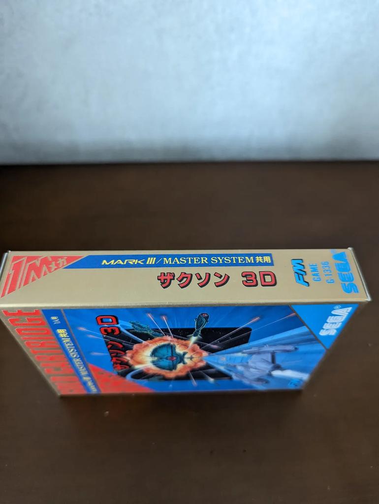 [НОВЫЙ] SEGA Zaxxon 3-D 3D Sega Mark III MK-2000 Япония Игра