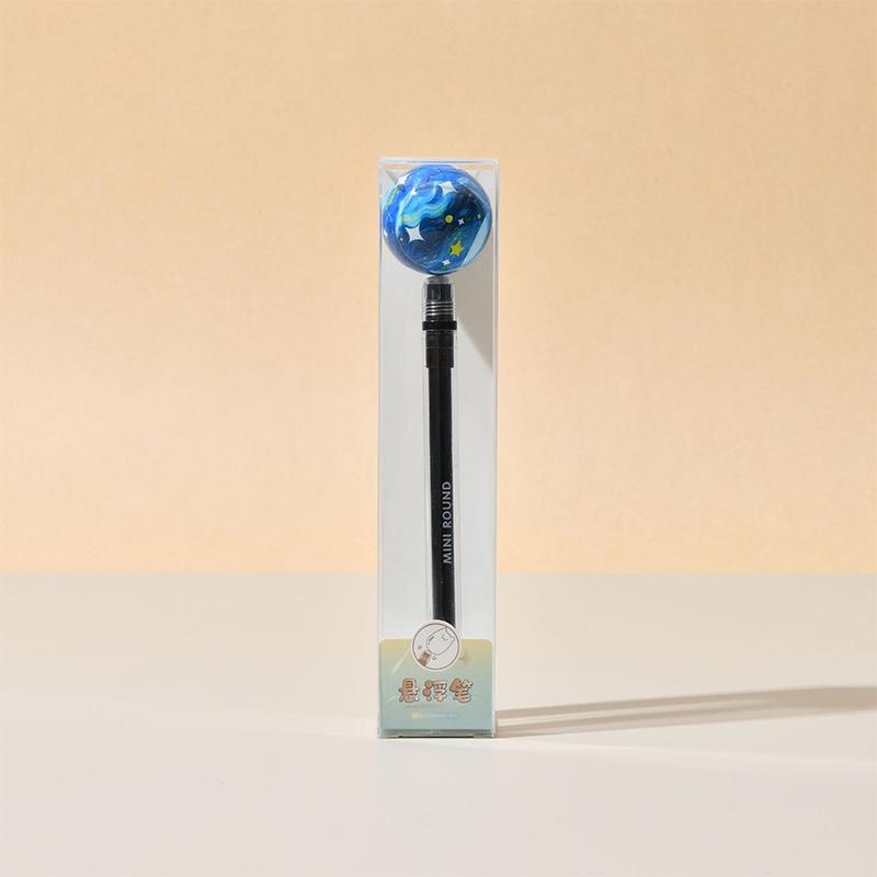 Креативная вращающаяся ручка-планета для спиннинга, декомпрессионная ручка, снимающая стресс, вращающиеся гелевые ручки, студенческие канцелярские товары