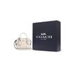 Coach Andrea 16 Star Print Zip Closure Leather Shoulder Crossbody Handbag Small Women handbag Chalk-White CW306-IMCAH
