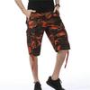 2025 Summer Men's Loose Casual Five-Pocket Work Pants Camouflage Shorts
