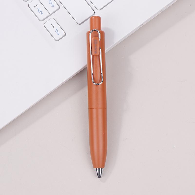 0,5 мм маленькая толстая сердечник толстая мини-карманная ручка нейтральная быстросохнущая водонепроницаемая Uniball одно нажатие портативная